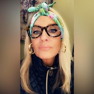 Betsy Johnson 💥rare💥 thick frame leopard readers